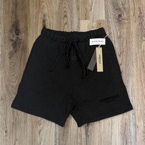 Fear of God Essentials Black Shorts